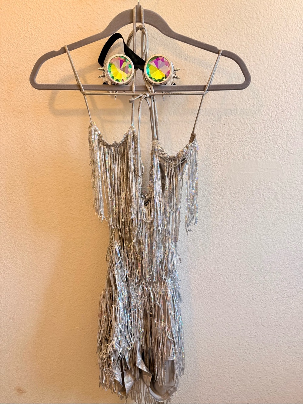 Rave One-Piece dress with Glasses
